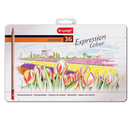 Umelecké ceruzky Bruynzeel Expression Colour - sada 36 ks
