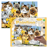 Maľovanie podľa čísiel formát A3 - Stretávka mačiek