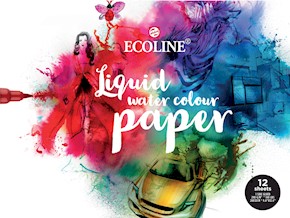 Ecoline Watercolour Paper A3, 290g,12 listov