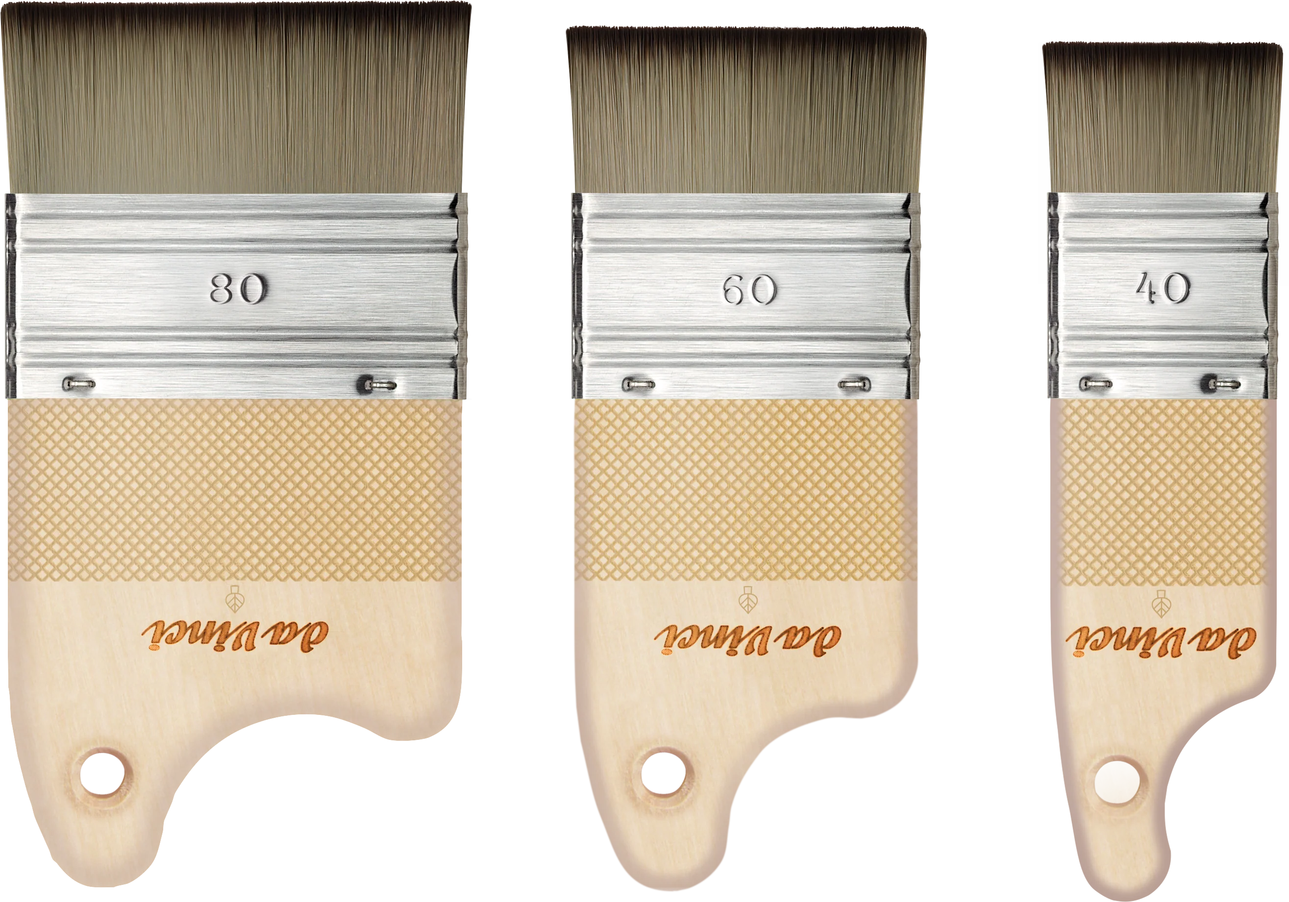 da Vinci ploché štetce FIT SYNTHETICS - séria 5077 - vyberte veľkosť