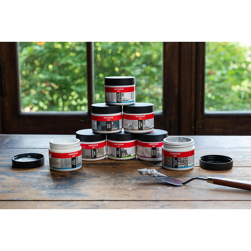 Amsterdam Black Gesso 3007 mini – 120 ml
