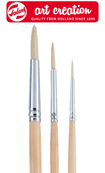 Štetce pre olej/akryl/kvaš ArtCreation - sada 3 ks - 211M
