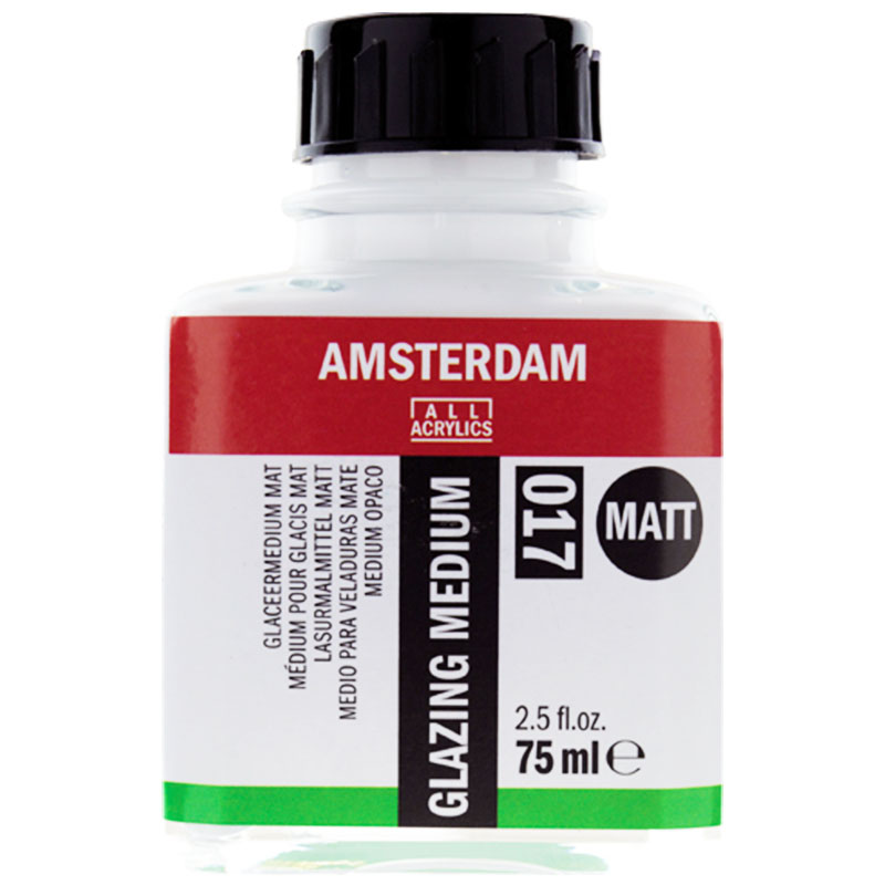 Amsterdam sklenené médium pre akryl matné 017 - 75 ml