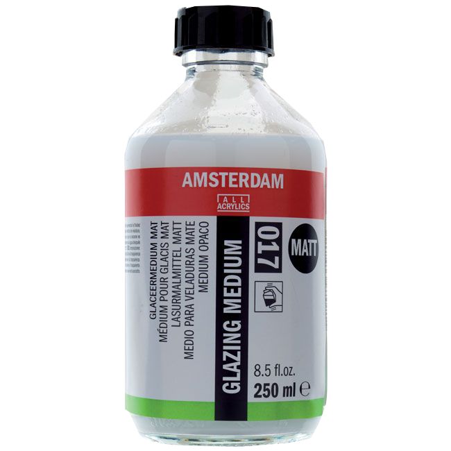 Amsterdam sklenené médium pre akryl matné 017 - 250 ml
