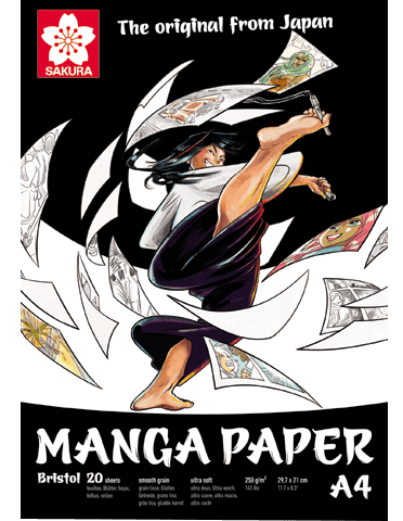 Manga sketch book - A4, 20 listov