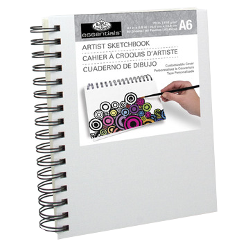 Royal & Langnickel Canvas sketch book - A6, 80 listov