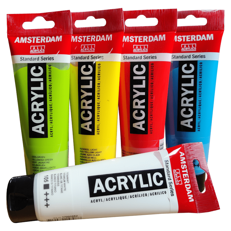 AKCIA 4+1 ZDARMA - Amsterdam Akrylové farby STANDARD 120 ml