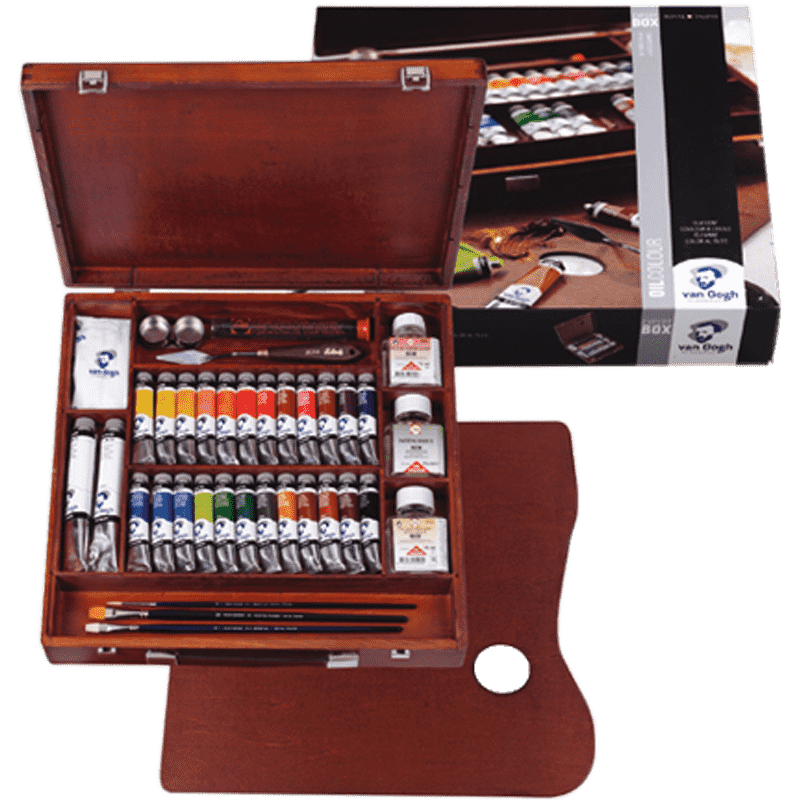 Olejové farby Van Gogh - Expert box 24 x 20 ml, 2 x 60 ml
