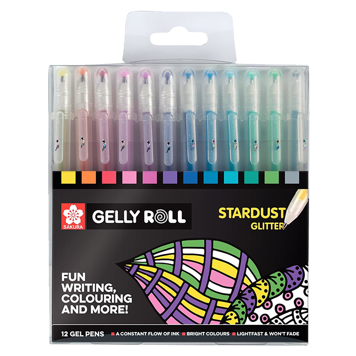 Sakura Gelly Roll Stardust sada 12 ks