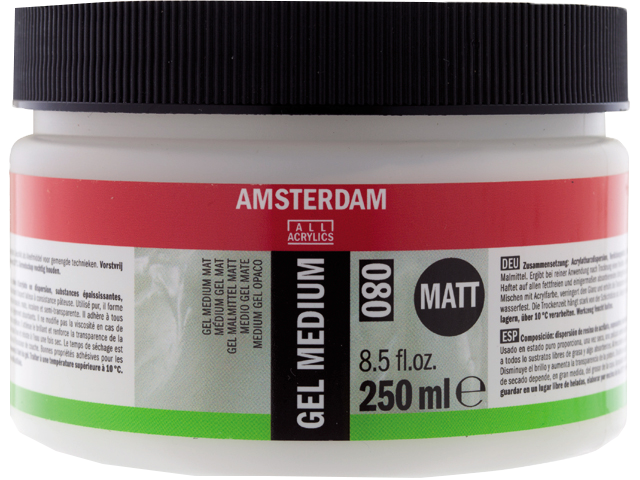 Amsterdam gélové médium matné 080 - 250 ml