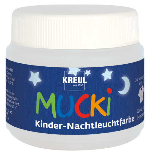 KREUL farba pre deti svietiaca v tme MUCKI 150 ml