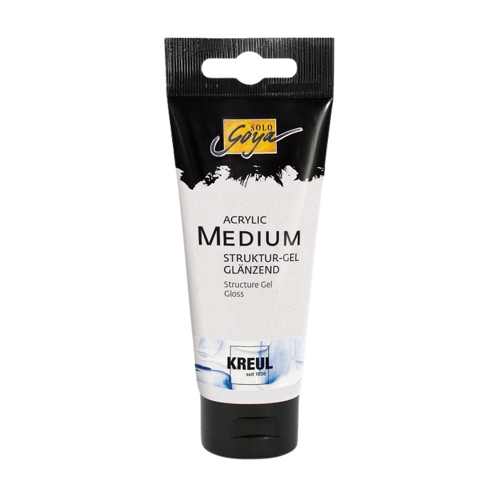 KREUL Štruktúrovací akrylový gél Solo Goya - Glossy 100 ml