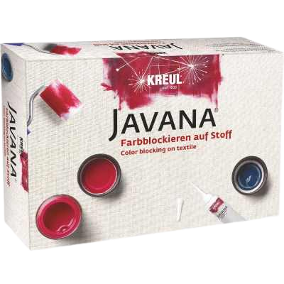 KREUL Javana Farby na textil - Color Blocking
