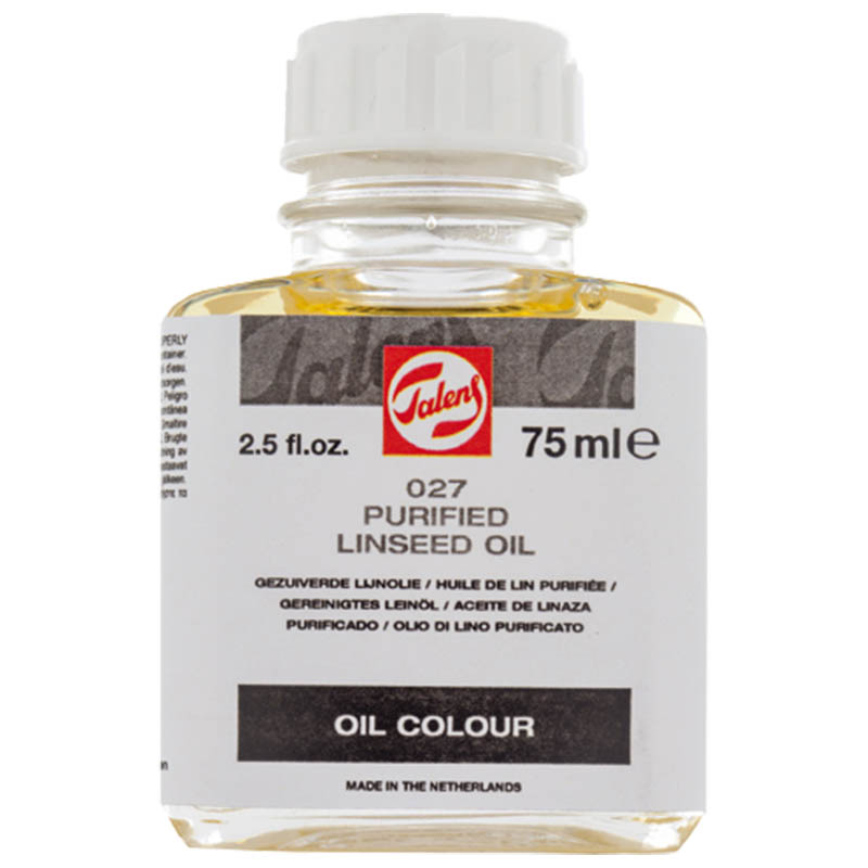 Talens ľanový olej čistený 027 - 75 ml