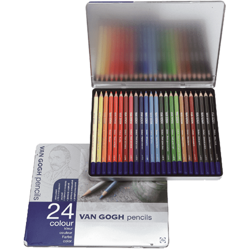 Farebné ceruzky Van Gogh - sada 24 ks