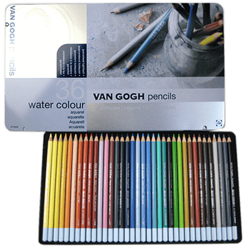 Akvarelové ceruzky Van Gogh - sada 36 ks