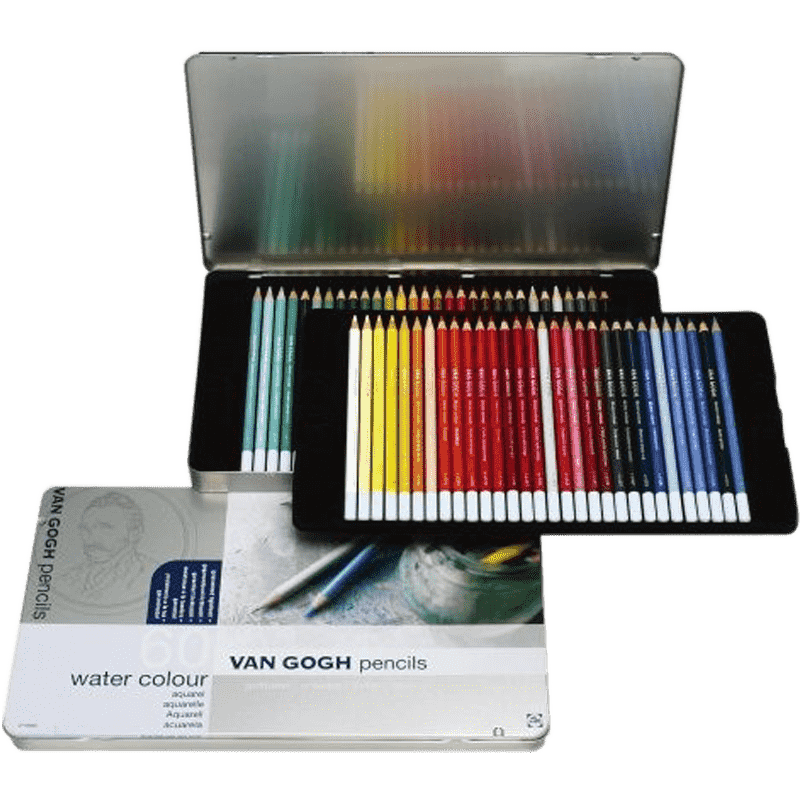 Akvarelové ceruzky Van Gogh - sada 60 ks
