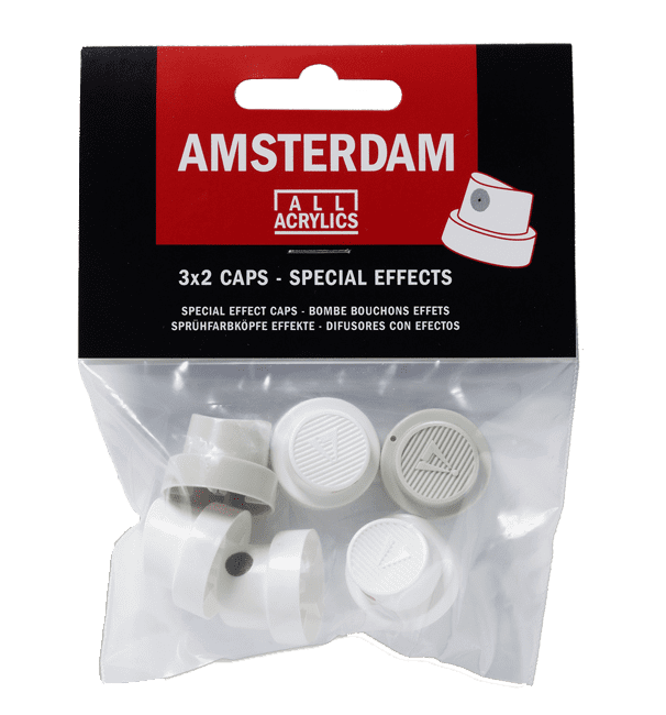 AMSTERDAM Spray Paint - náhradné trysky Special Effects (6ks)