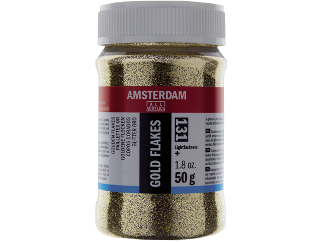 Amsterdam zlaté glitre - 50g