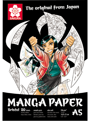 Sakura Manga sketch book - A5, 20 listov