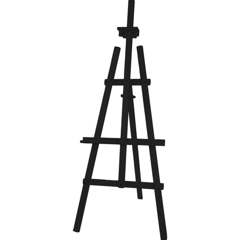 Maliarsky stojan ateliérový - Isabel Medium - BLACK