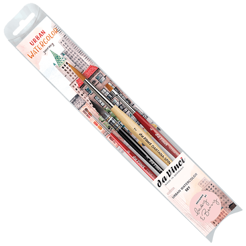 daVinci URBAN akvarelové štetce - séria 5601