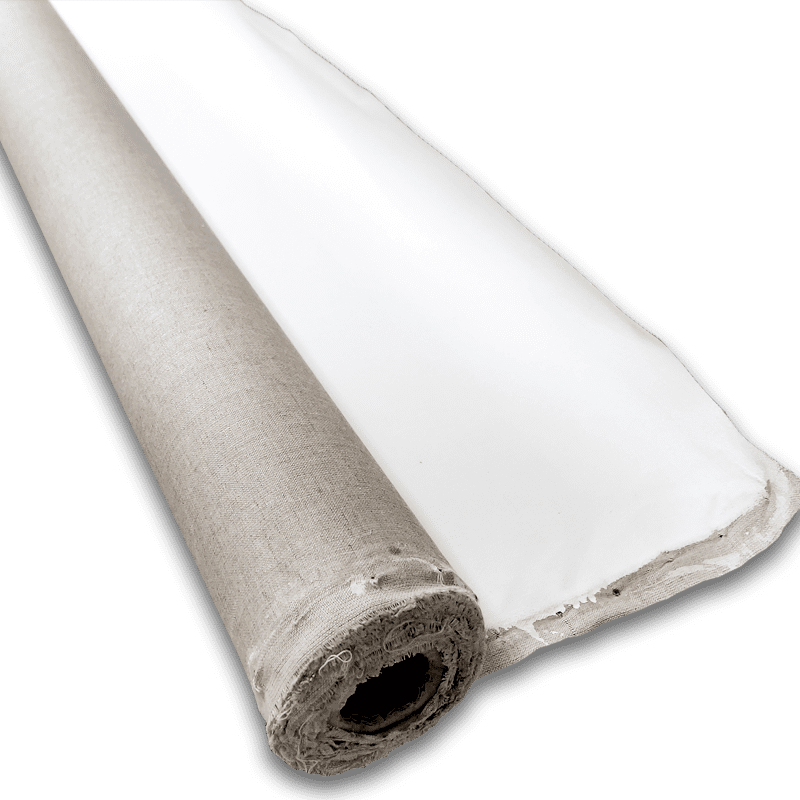 Ľanové maliarske plátno na rolke/ rolka (2,10 x 25m)