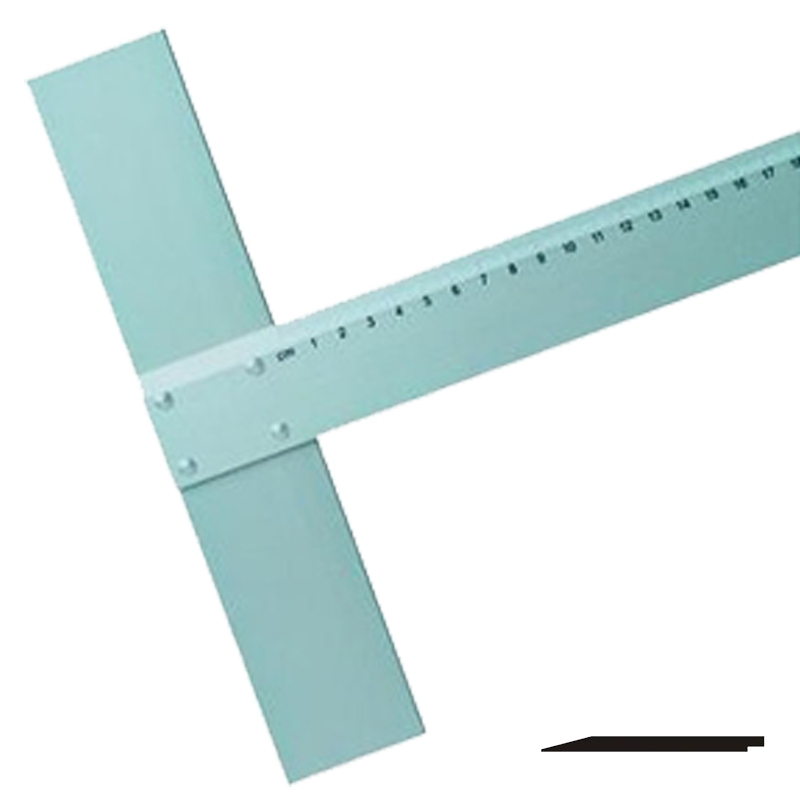 Hliníkové pravítko s T-profilom LENIAR - 100 cm
