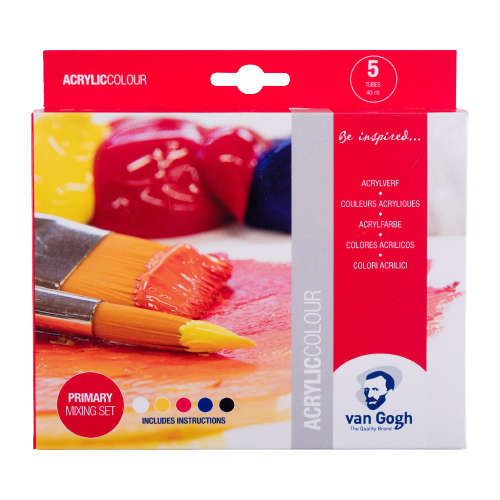Akrylové farby Van Gogh - Primary mixing set 5 x 40 ml