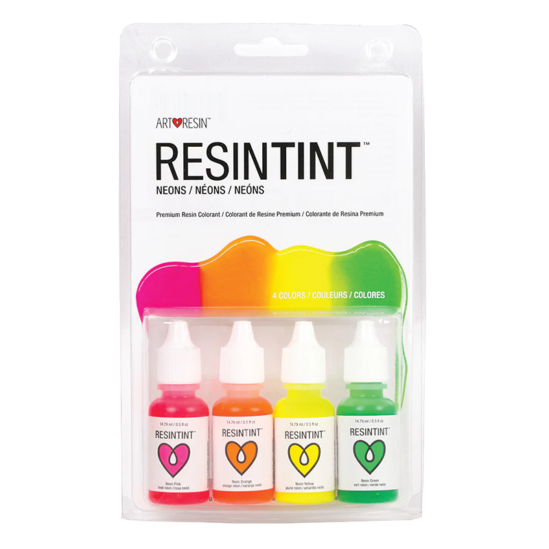 ResinTint epoxidové živicové farbivá Neon - 4 ks