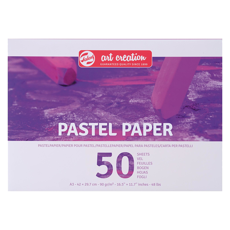 ArtCreation Blok papierov na pastel 90g/50 listov - A3