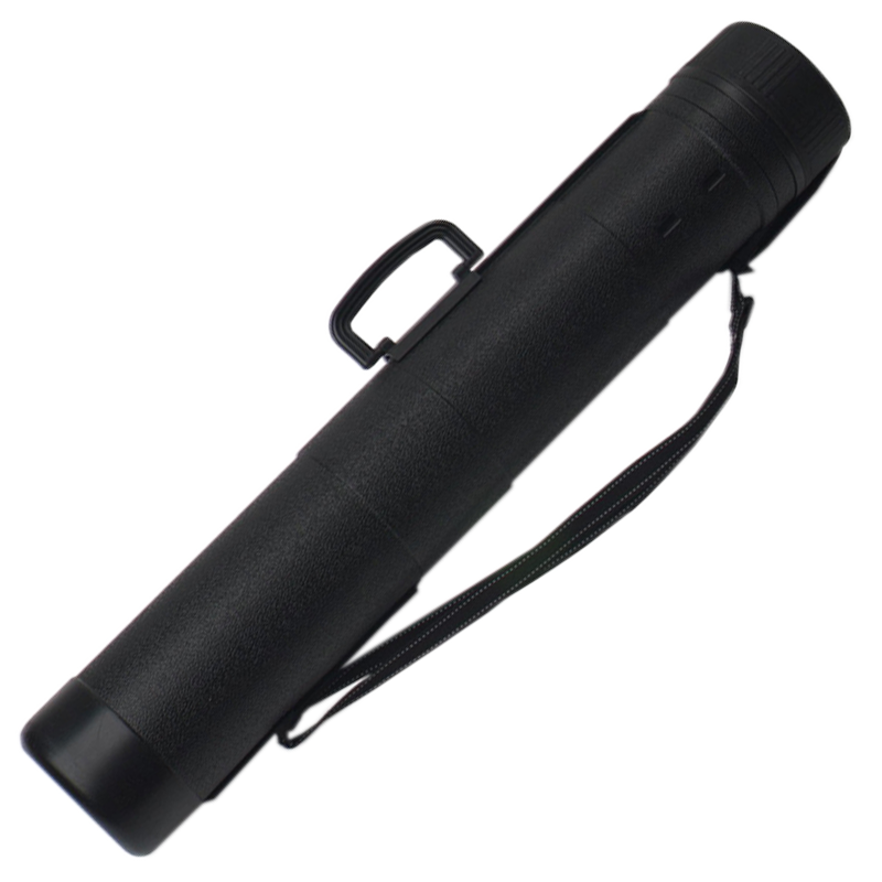 Leniar čierny plastový tubus 75-130 cm, priemer 14cm