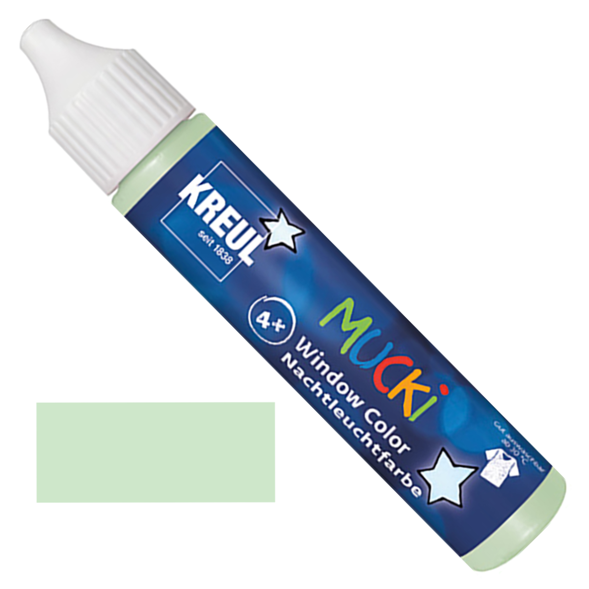 KREUL Farba na sklo MUCKI - Glow-in-the-dark paint 29 ml