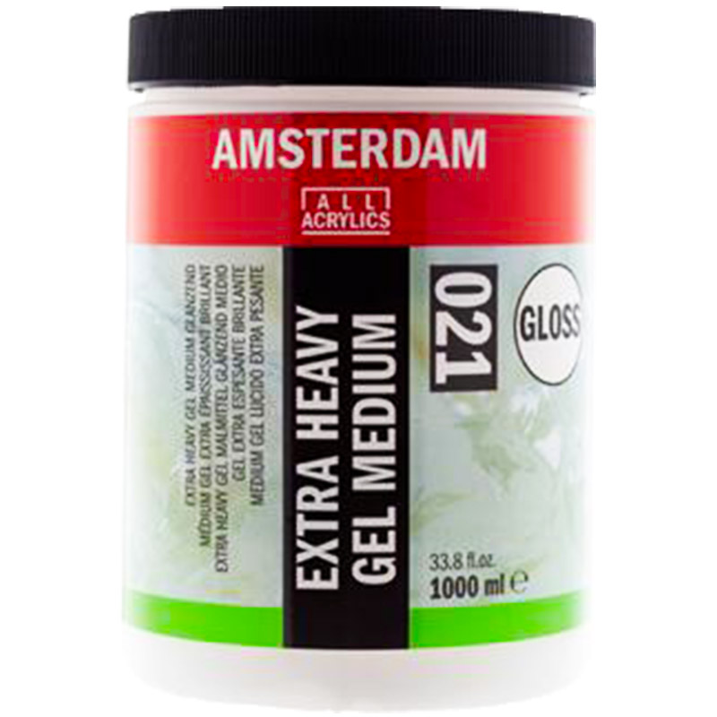 Amsterdam Extra husté gelové médium lesklé pre akryl 021 - 1000 ml