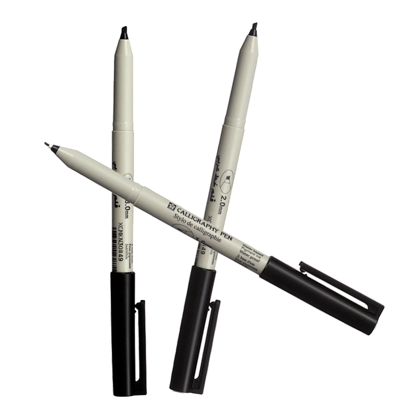 Sakura Calligraphy Pen Black - vyber veľkosť hrotu