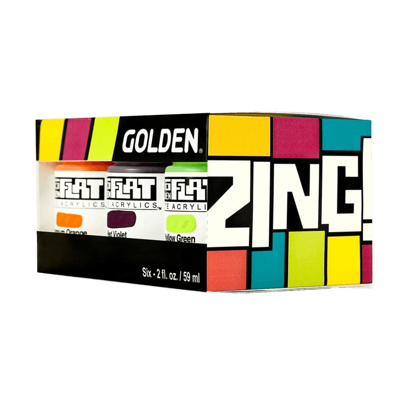 GOLDEN SoFlat Matte Zing Set - 6 ks