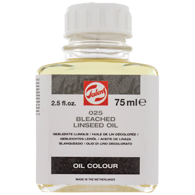 Talens ľanový olej bielený 025 - 75 ml