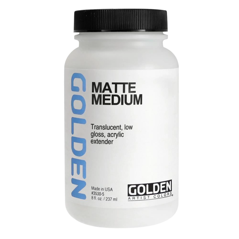 GOLDEN Matte Medium - 237 ml