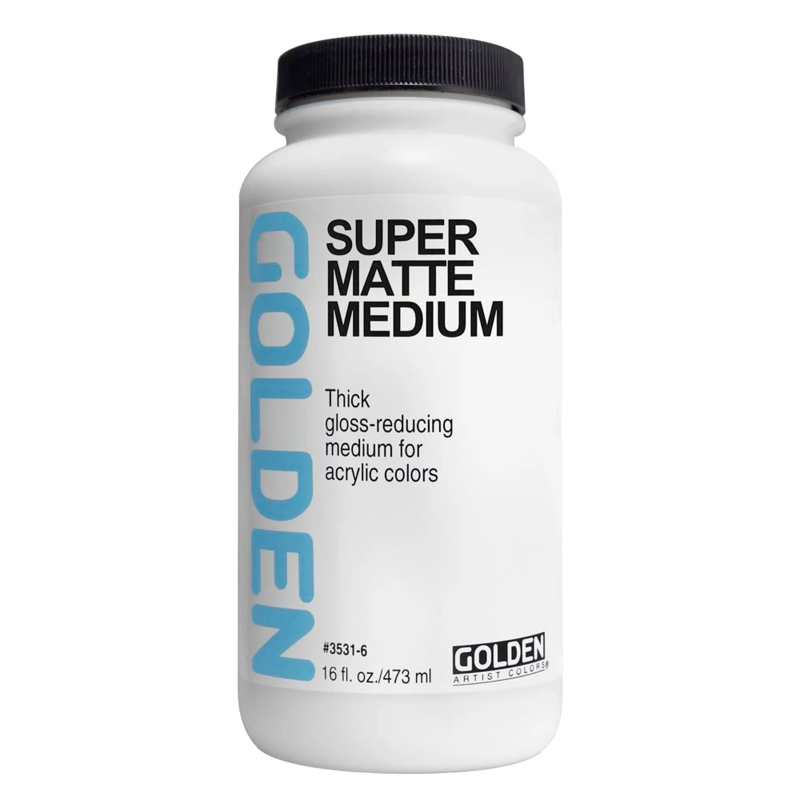 GOLDEN Super Matte Medium - 473 ml