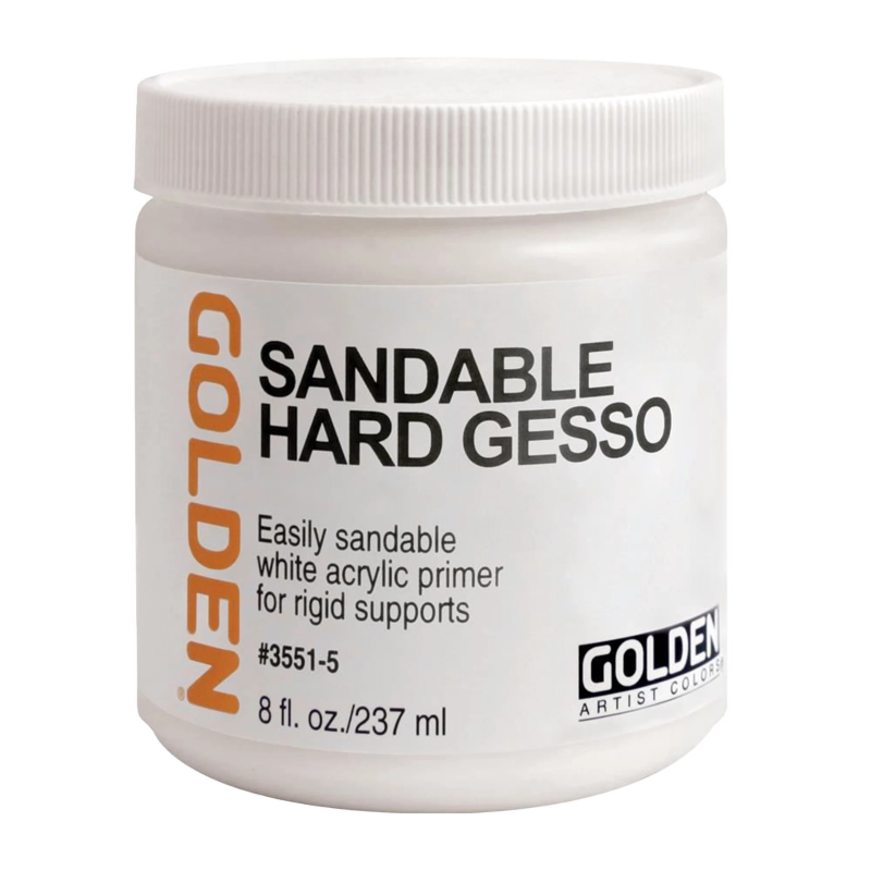 GOLDEN Sandable Hard Gesso - 237 ml
