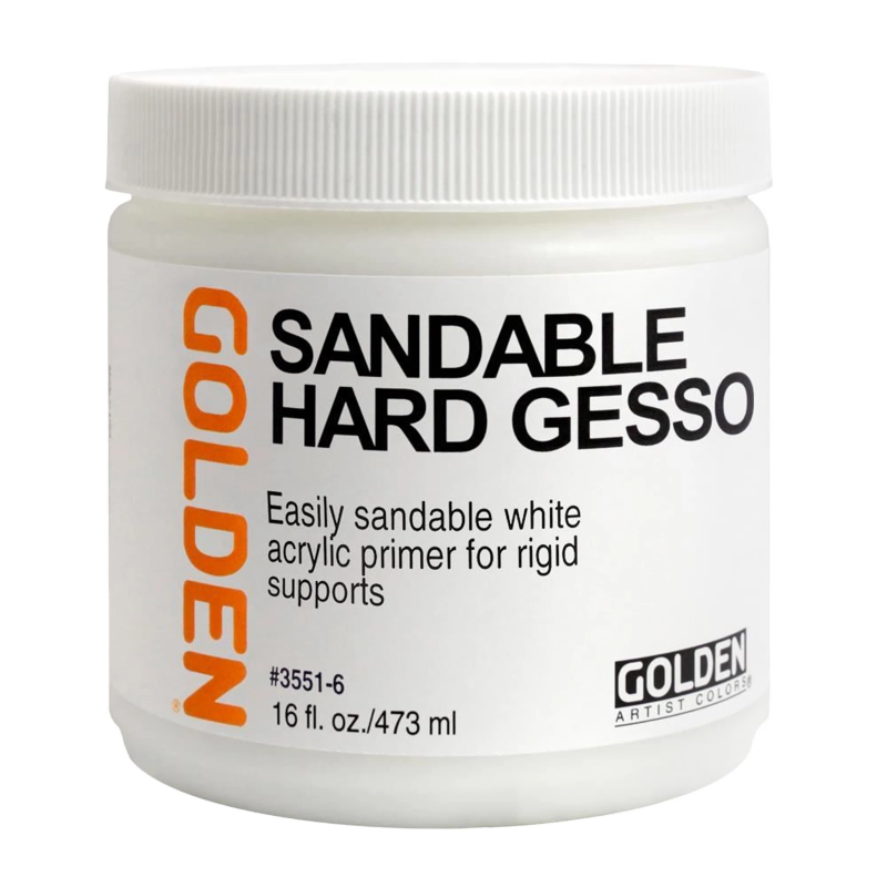 GOLDEN Sandable Hard Gesso - 473 ml