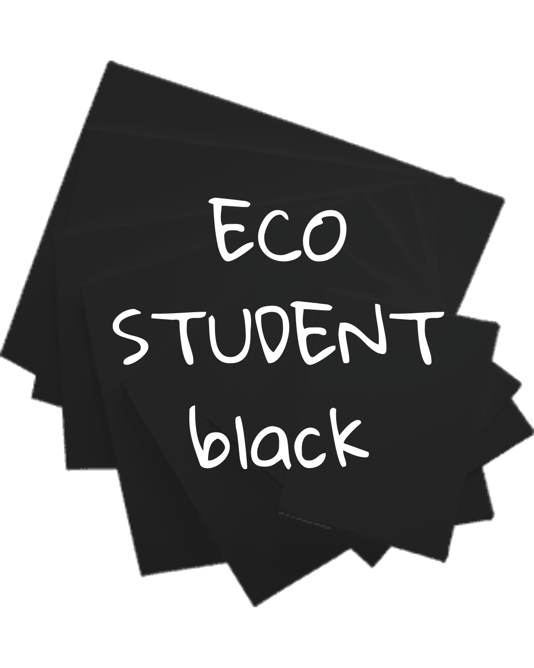 Čierne maliarske plátno na ráme ECO STUDENT 20 x 20 cm