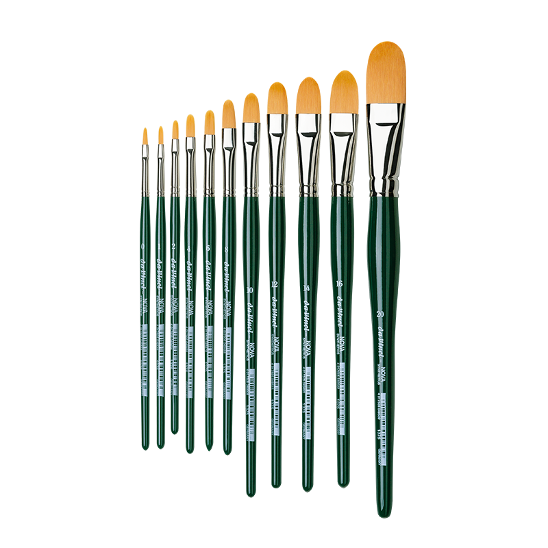 Da Vinci NOVA Series 1375 štetec filbert - vyberte veľkosť