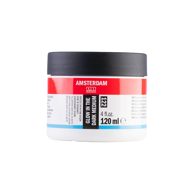 Amsterdam Glow in the Dark Medium 122 mini – 120 ml