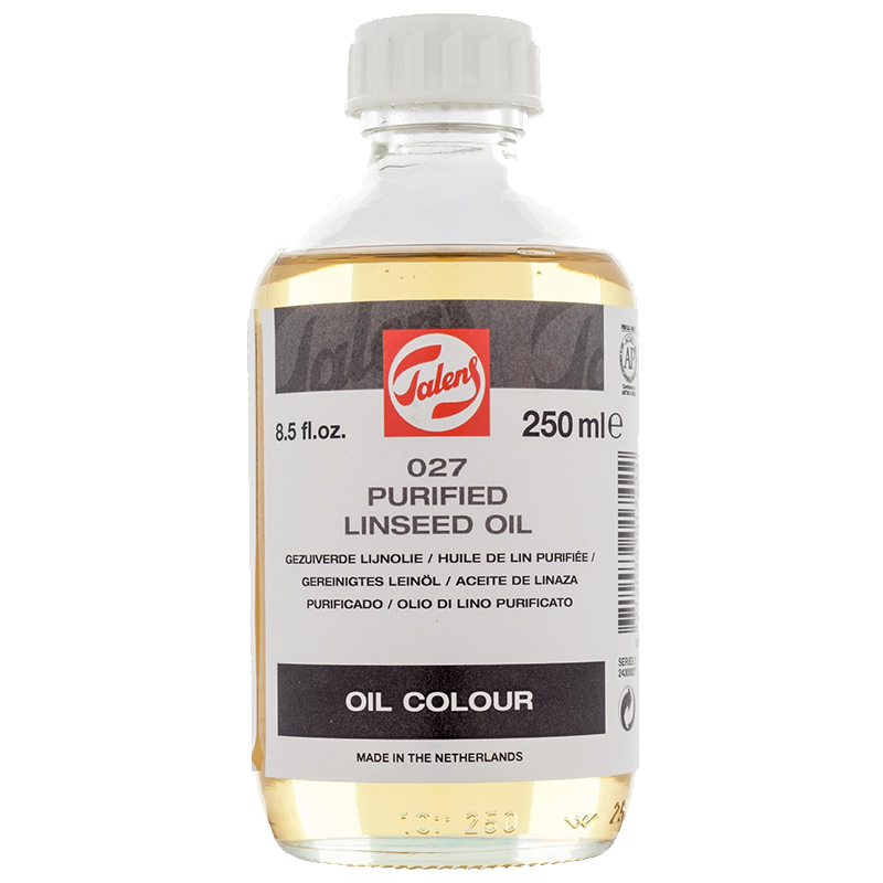 Talens ľanový olej čistený 027 - 250 ml