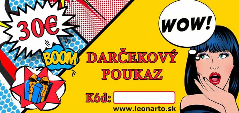 Darčekový poukaz - 30 €