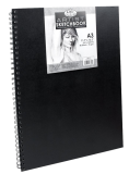 Royal Langnickel black sketch book - A3, 80 listov - RSB-A3